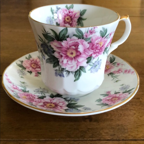 Allyn Nelson Other - Allyn Nelson Fine Bone China Teacup and Saucer